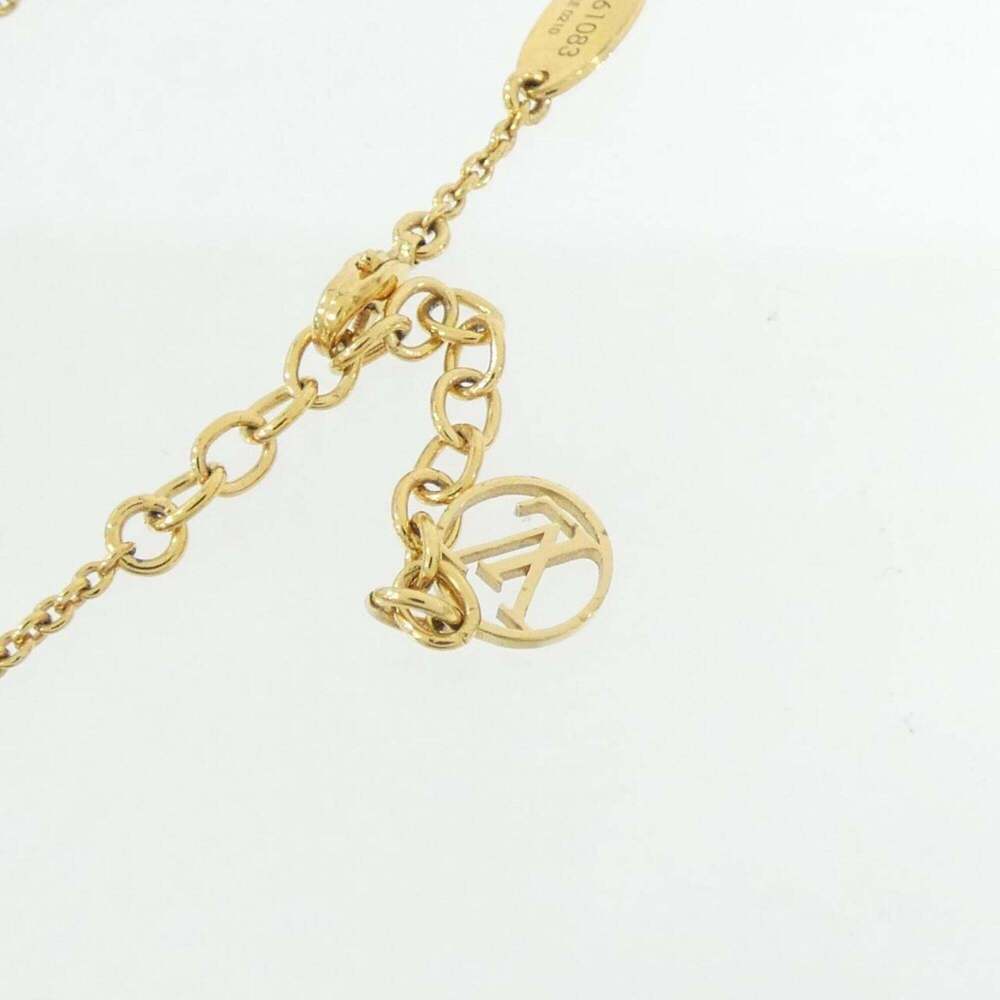 LOUIS VUITTON Gold Necklace - Picture 4 of 5